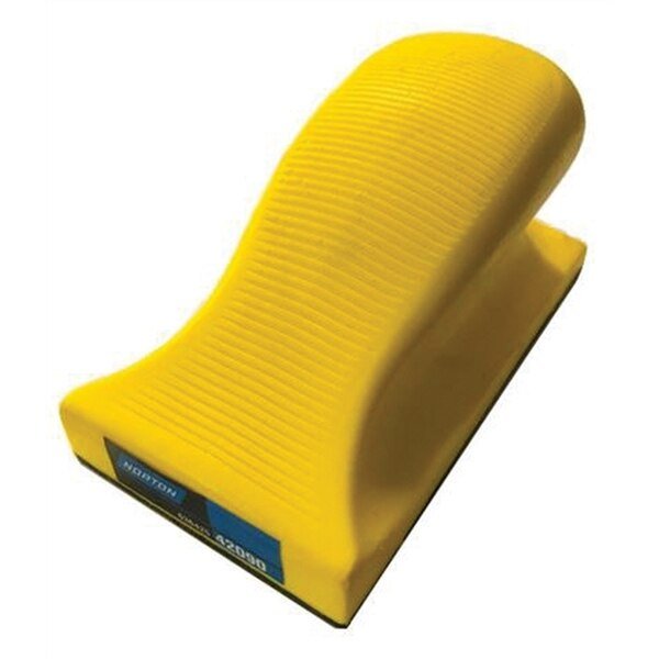 Soft Psa Hand Block 2-3/4In X 5In, Norton Co, Mfr#: 42090